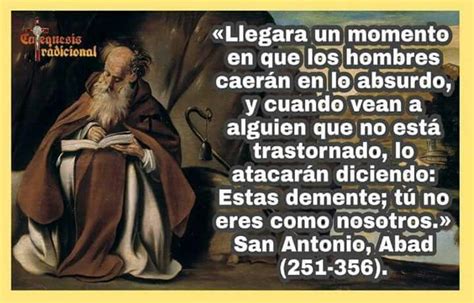 san antonio abad frases|Frases de Antonio Abad